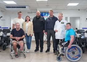 Понад 55 тисяч врятованих життів: Руслан Стефанчук і президентка фонду «Надія» Віта Присяжнюк відвідали лікарню Мечникова