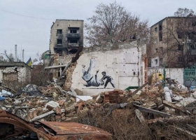 Графіті Бенксі мають стати об’єктами української культурної спадщини