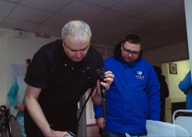 Гуманітарна місія на Житомирщину: лікарні отримали сучасне діагностичне обладнання від фонду «Надія» та Валерія Дубіля