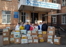 Допомога від БФ «Надія»: медустановам Полтави передали інструменти та матеріали