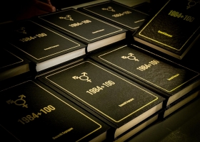 У Києві відбулася презентація роману-антиутопії «1984+100» командира батальйону «Братство» Олексія Середюка