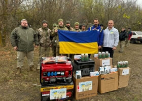 РЕБи та старлінки для ЗСУ: Волонтери БФ «Надія» Валерія Дубіля в Новорічні свята доставила все необхідне на фронт