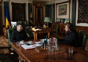 Зеленський зустрівся із намісником Києво-Печерської Лаври Авраамієм: про що говорили