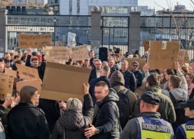 Студенти та викладачі НУФВСУ провели мітинг під Мінмолодьспорту